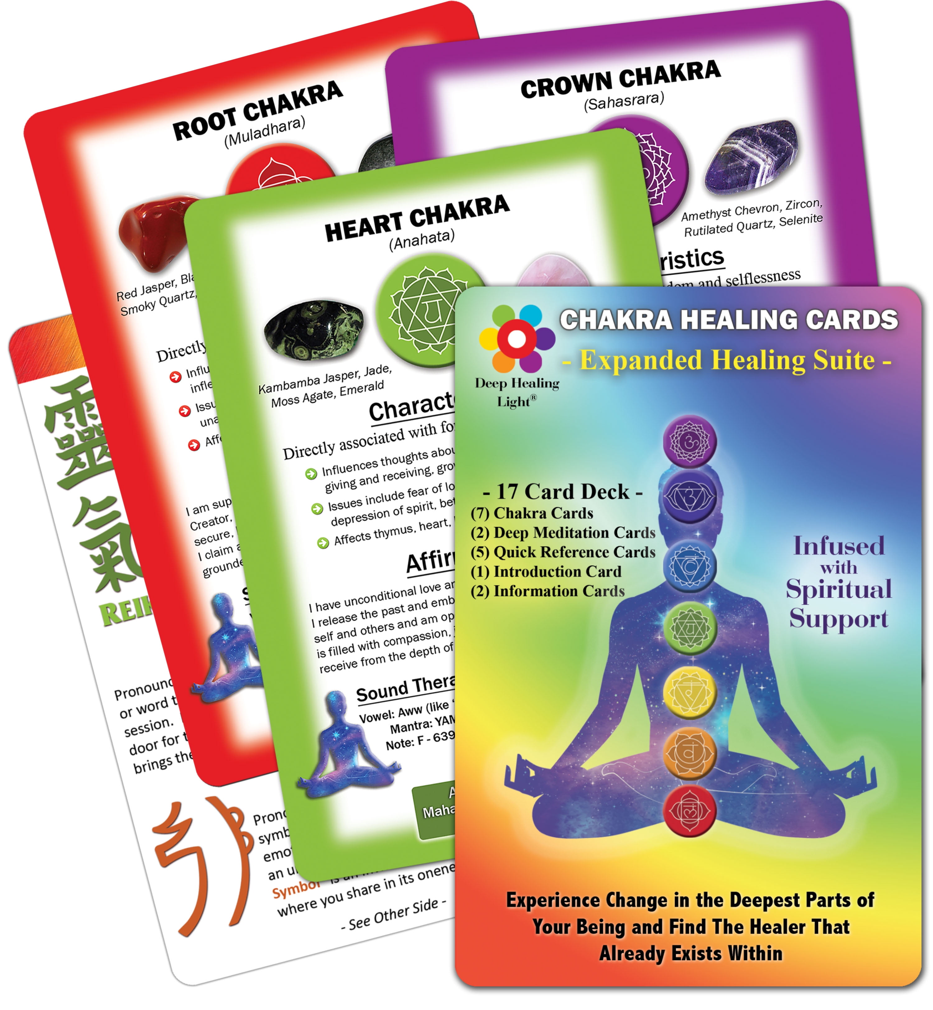 Chakra Healing Cards: Helps Restore and Balance Botswana | Ubuy