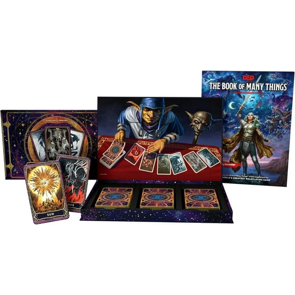 Dungeons & Dragons D&d Deck of Many Things Hc, (Hardcover)