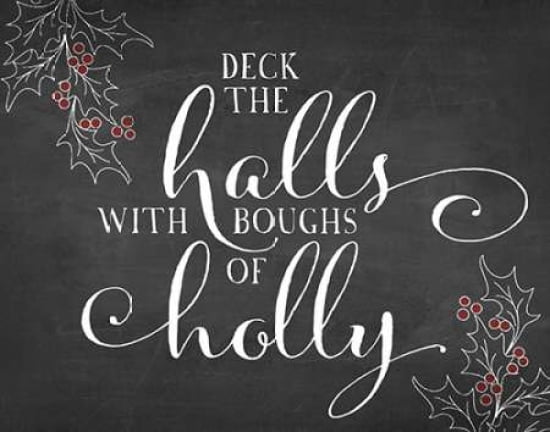 Deck the Halls Canvas Art - Amy Cummings (22 x 28)