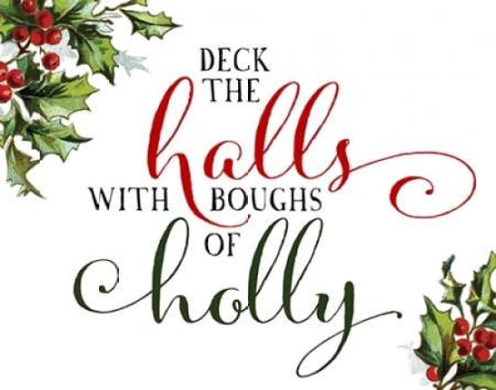Deck the Halls Canvas Art - Amy Cummings (22 x 28)