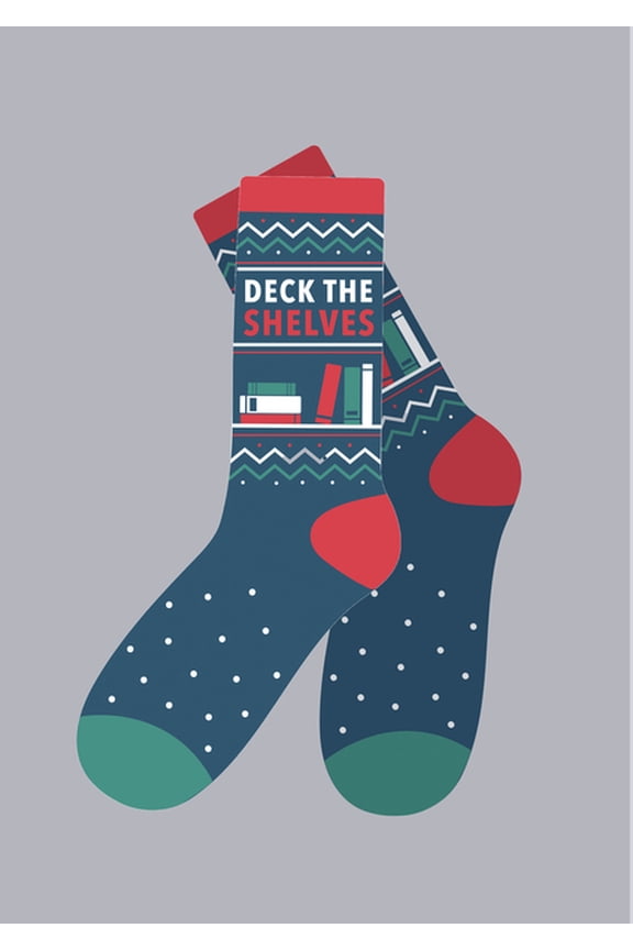Deck the Shelves Cozy Socks - Large (Other)
