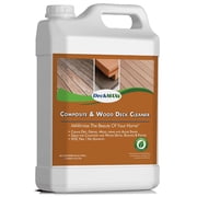 DeckMAX Composite & Wood Deck Cleaner, Concentrated Formula, Outdoor Use, Removes Dirt, Grease, Mold, Grime, and Algae Stains, 64 fl oz