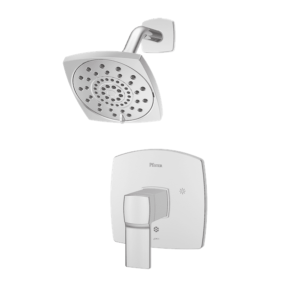 Deckard Shower Only Trim Kit in Polished Chrome