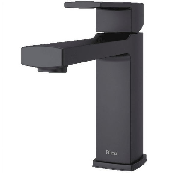 Deckard Single Control Complete Roman Tub in Matte Black