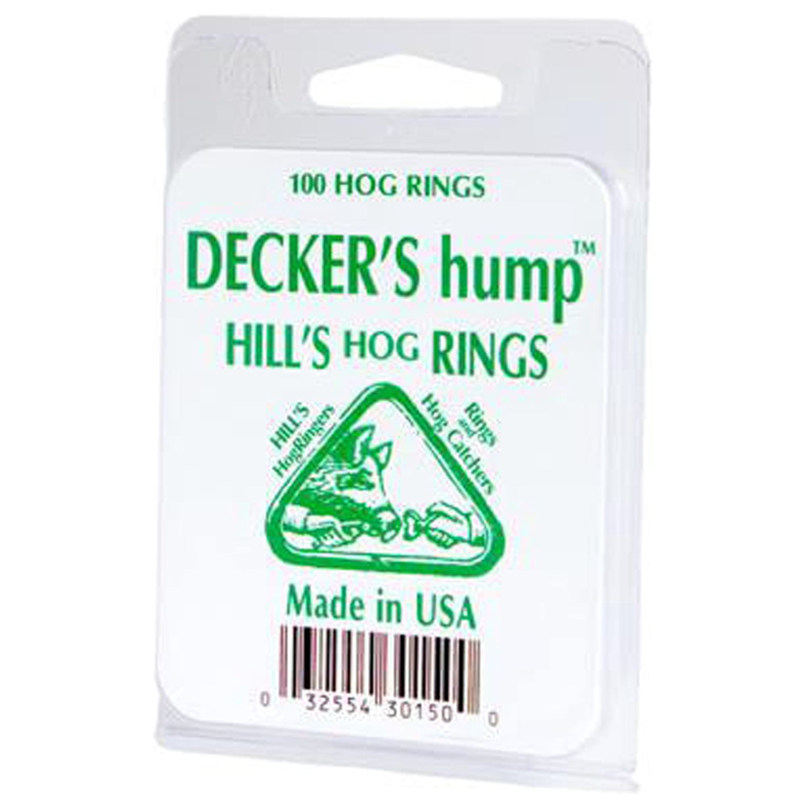 Decker 3 Hill's Hump Hog Ring, No. 3, 100-Pk. - Quantity 10 - Walmart.com
