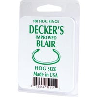 Decker Manufacturing Decker Blair Hog Ring - Pack of 10