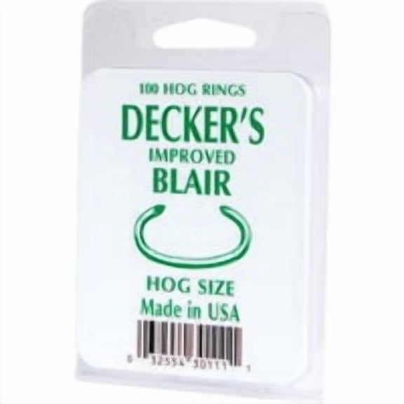 Decker Manufacturing Decker Blair Hog Ring - Pack of 24