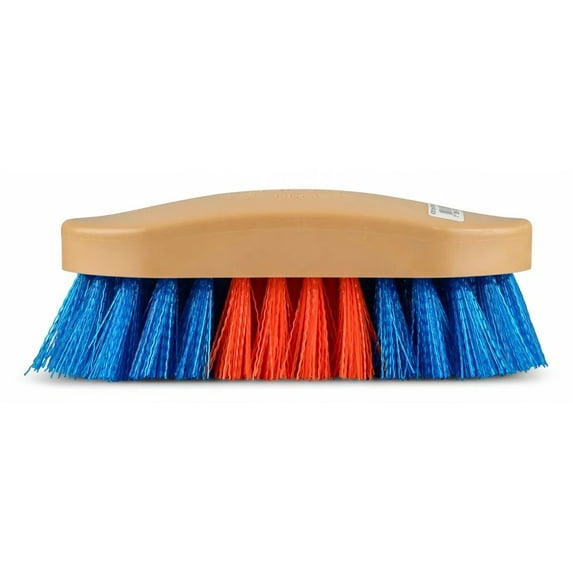 Decker "Wild Things" Horse Grooming Brushes | Blue/Orange/Blue