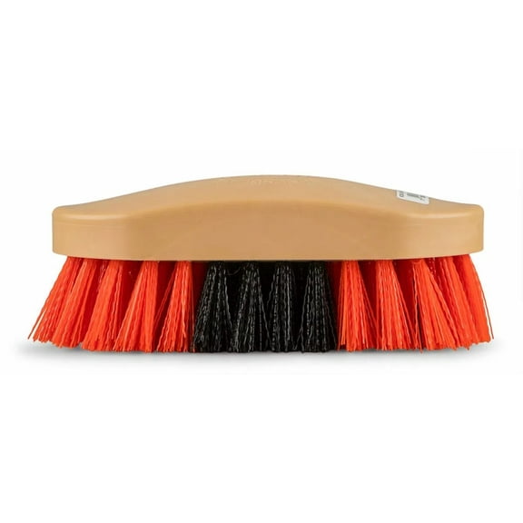 Decker "Wild Things" Horse Grooming Brushes | Orange/Black/Orange