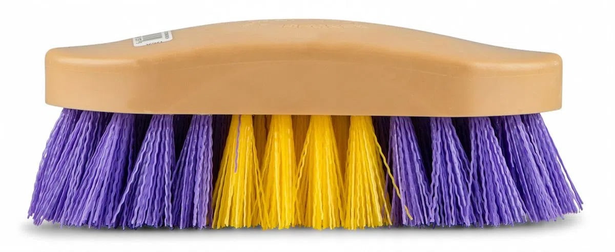 Spazzola Per Finitura Decker 50 – Grooming Per Animali Con Setole Naturali In Tampico, Manico Ergonomico, Dimensioni 21,5 Cm