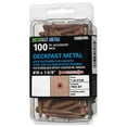 Deckfast Deck Screws for Metal Framing 100 Accessory Pack Chocolate