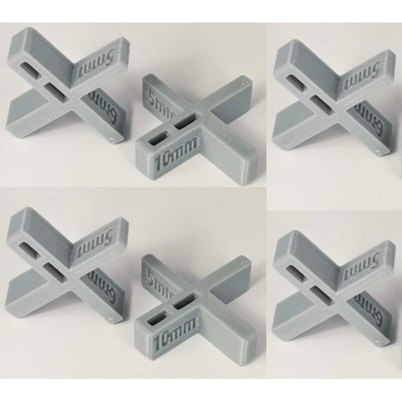 Decking Spacers (Set of Two) : Sets Decking Gaps of 5, 6, 8 or 10mm : Grey