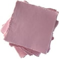 thumbnail image 1 of Deckle Papers® Handmade Paper Card Stock -Envelope, Calligraphy, Scrapbooking, Wedding Invitation, Origami, Menu Cards, Drawing, Watercolor, Thank You Notes, Place Cards Size-8x8" Pack of-50-Pink, 1 of 5