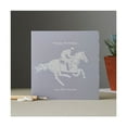 thumbnail image 1 of Deckled Edge Color Block Pony Greetings Card, 1 of 4