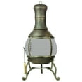 thumbnail image 1 of Deckmate 3 Ft. High Outdoor Steel Chimenea Fireplace Model 28063, 1 of 4