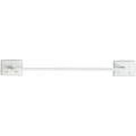 Decko Products Towel Bar - Wall Mount, Smooth Finish - 1 Piece, 12 Inch, White