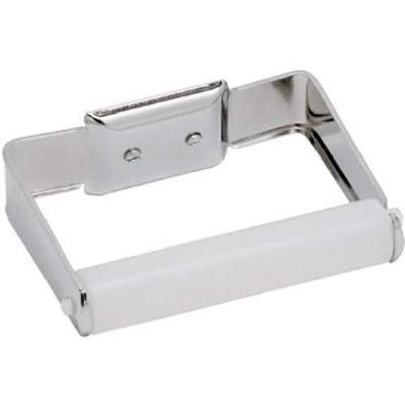 Decko Products Toilet Paper Holder - Wall-Mounted, Chrome Finish, Modern Style - Pack of 1