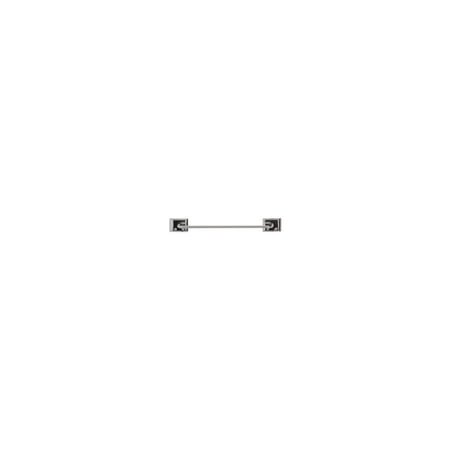 BAR TOWEL 12"DIAMOND CHR (Pack of 1)