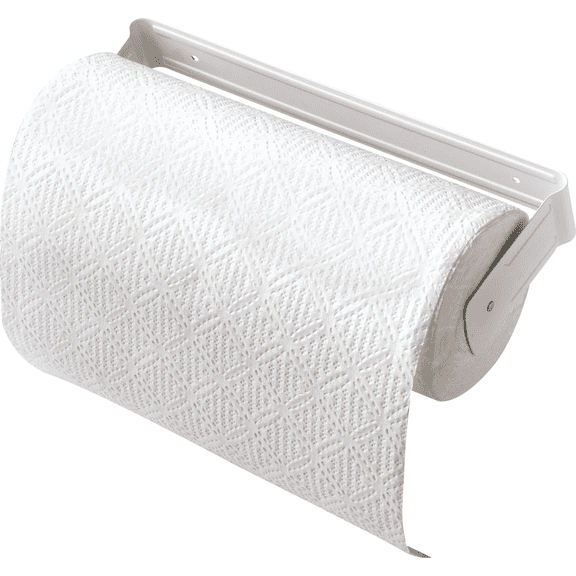 Decko Metal Paper Towel Holder - Single Pack  Standard Mounting Hardware, Drop-In Replacement