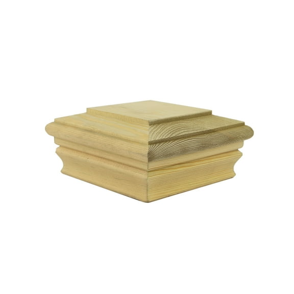 Deckorators 4 in. x 4 in. Newport Classic Pressure Treated Pine Post Cap