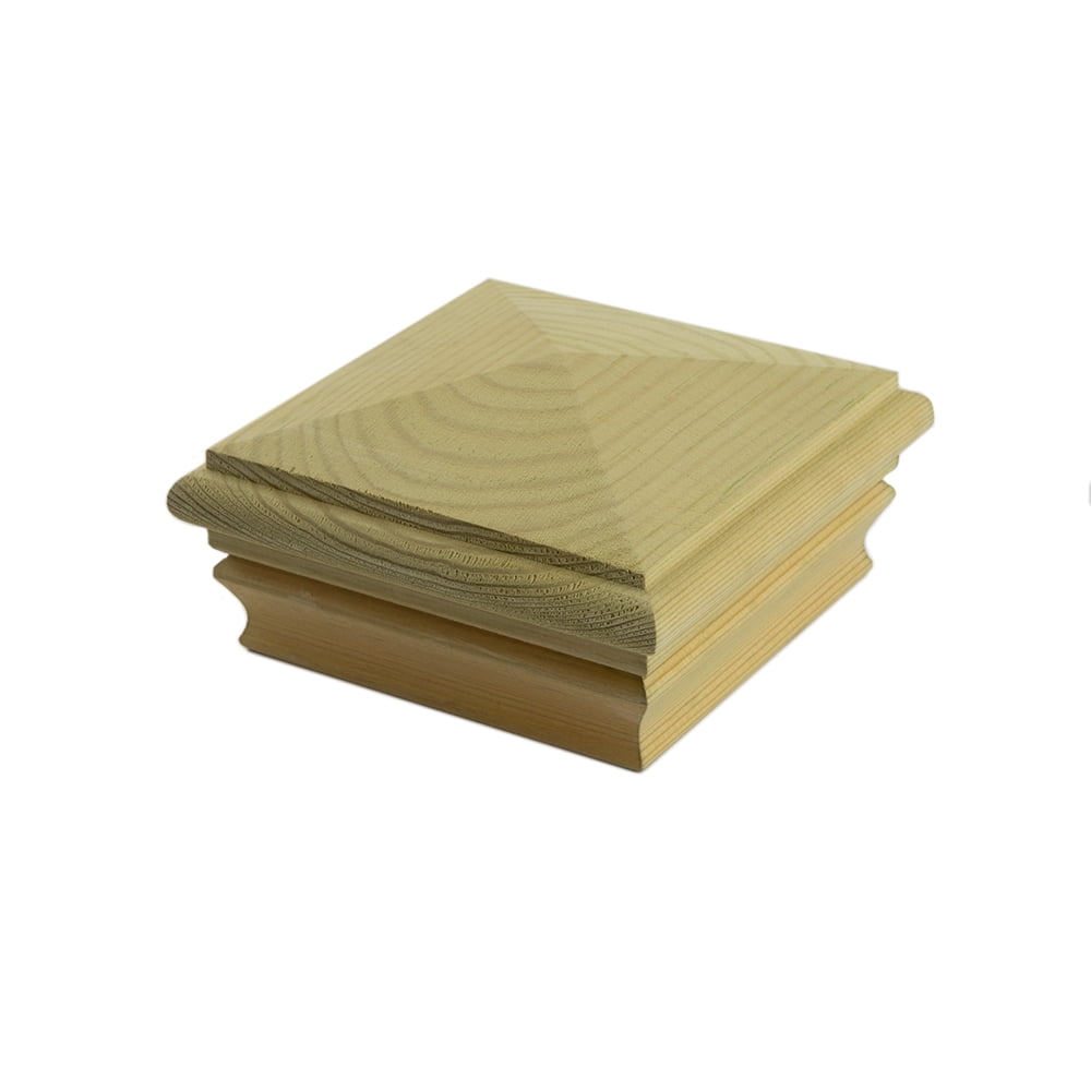 Deckorators 4 In. X 4 In. Pressure-Treated Pine Press-On Post Cap 72889