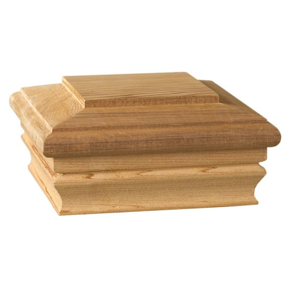 Deckorators Deck Post Cap Newport Classic Flat Top - 4" x 4"