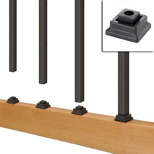 Deckorators Estate Designer Baluster Connectors - Black (200pcs)