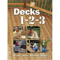 Pre-Owned Decks 1-2-3: Design, Build, Maintain, Repair (Hardcover) 0696211858 9780696211850