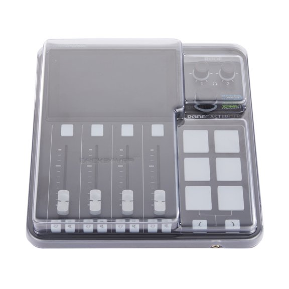 Decksaver DS-PC-RCASTERDUO Cover for Rodecaster Duo Integrated Audio Production Studio
