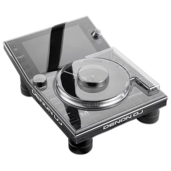 Decksaver Lightweight Durable Plastic Protective Cover to Protect Delicate Switches, LEDs, Screens, Platters, and Buttons for Denon DJ Prime SC6000 and SC6000M