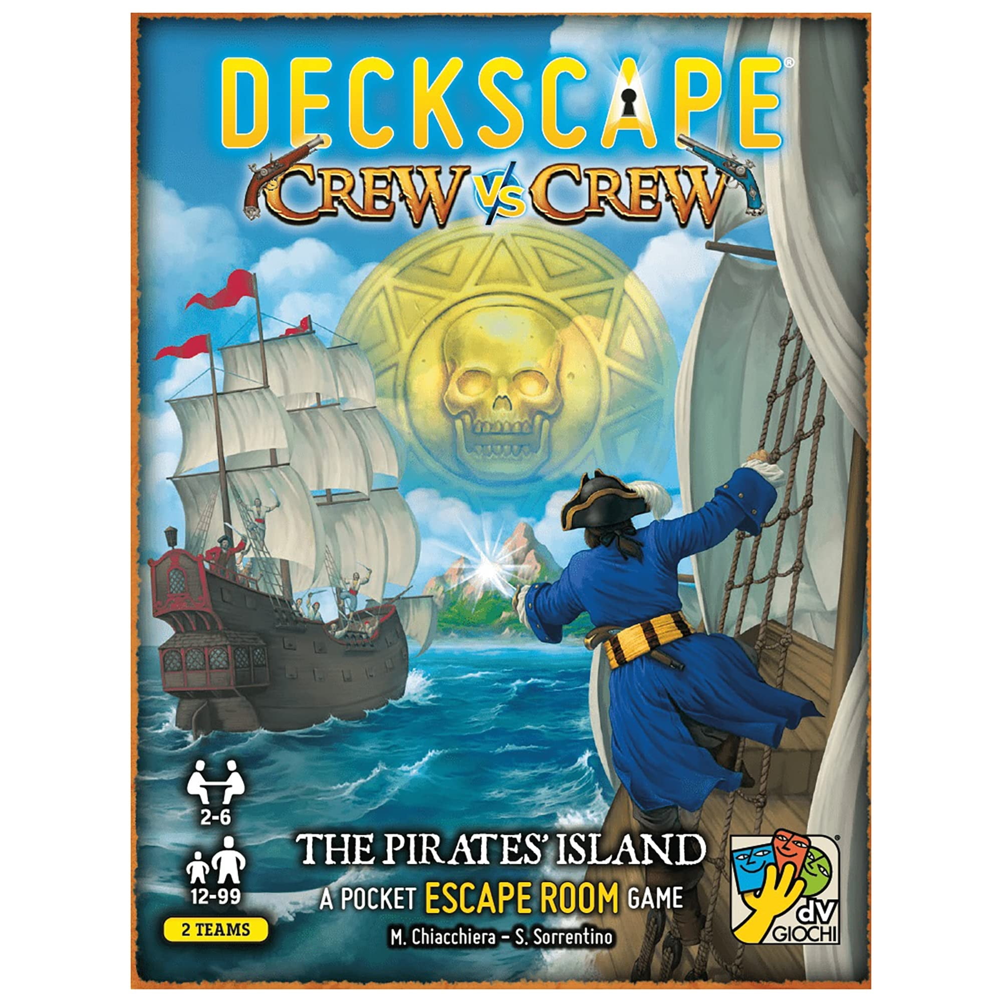 dV Giochi Deckscape: Crew VS Crew dV Giochi Deckscape: Crew VS Crew