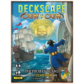 Deckscape: Crew VS Crew - Escape Room Card Game, DV Games, Ages 12+, 2 Players OR 2 Teams, 60 Min