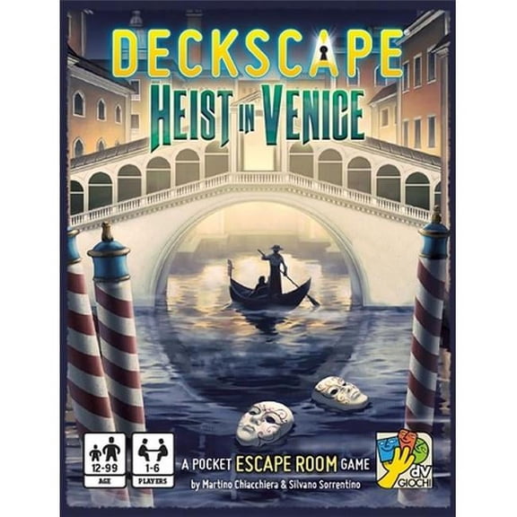 Deckscape Heist in Venice Card Game