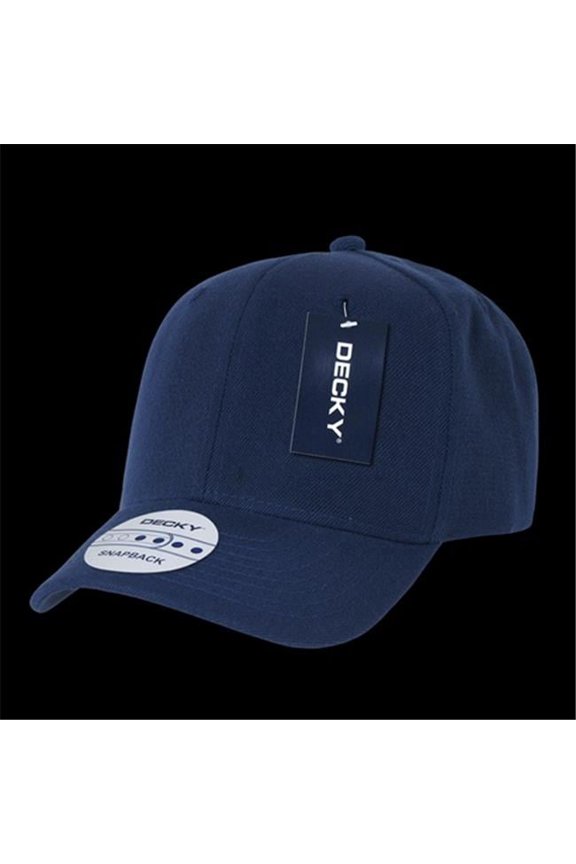 1015 CURVE Bill Acrylic Snapbacks-Navy
