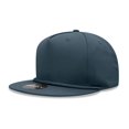 thumbnail image 1 of Decky 1041 5 Panel High Profile Structured Cotton Blend Snapback-Navy, 1 of 4