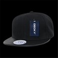 thumbnail image 1 of Decky 1071 Acrylic/ Vinyl Snapbacks-Black/Black, 1 of 5