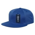 thumbnail image 1 of Decky 1128 Mesh Jersey Flat Bill Snapbacks, Royal, 1 of 5