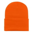 thumbnail image 1 of Decky 186 Acrylic/Polyester Long Beanies Hat-Orange, 1 of 1