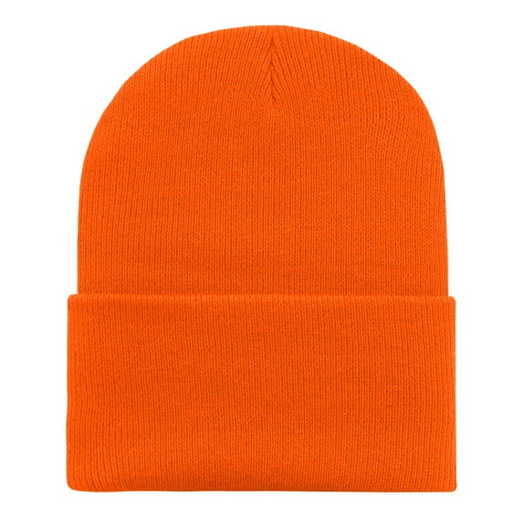 Decky 186 Acrylic/Polyester Long Beanies Hat-Orange