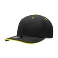 thumbnail image 1 of Decky 2003 6 Panel Mid Profile Structured Sandwich Bill Cap-Black/Gold, 1 of 2