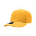thumbnail image 1 of Decky 206 6 Panel Low Profile Structured Acrylic/Polyester Cap-Gold, 1 of 3