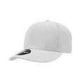 thumbnail image 1 of Decky 206 6 Panel Low Profile Structured Acrylic/Polyester Cap-White, 1 of 3