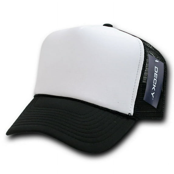 Decky 210 2 Tone Trucker Cap, BLK