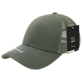 thumbnail image 1 of Low Crown Mesh Golf Cap, Olive/Olive, 1 of 1