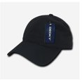 thumbnail image 1 of Decky 239-BLK Low Crown Relaxed Ripstop Caps - Black, 1 of 3