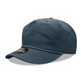 thumbnail image 1 of Decky 252 5 Panel High Profile Relaxed Cotton Cap-Navy, 1 of 4