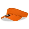 thumbnail image 1 of Decky 3001 Cotton Visor Hat-Orange, 1 of 4