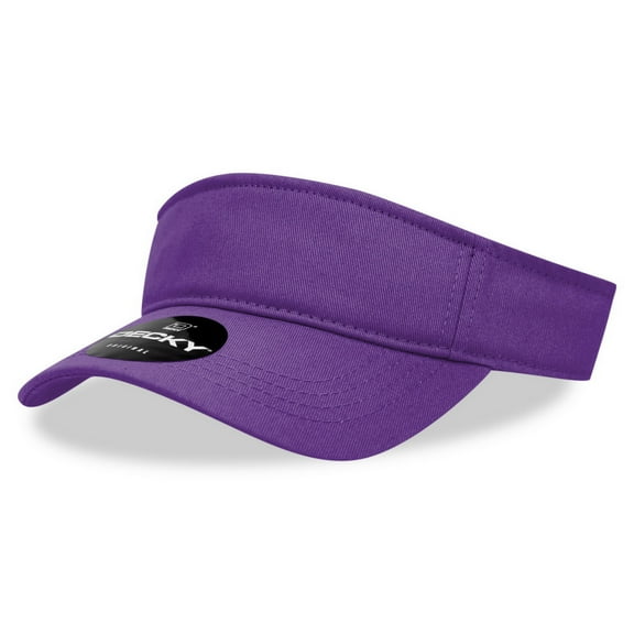 Decky 3001 Cotton Visor Hat-Purple
