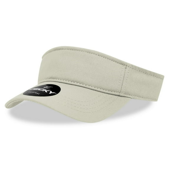 Decky 3001 Cotton Visor Hat-Stone