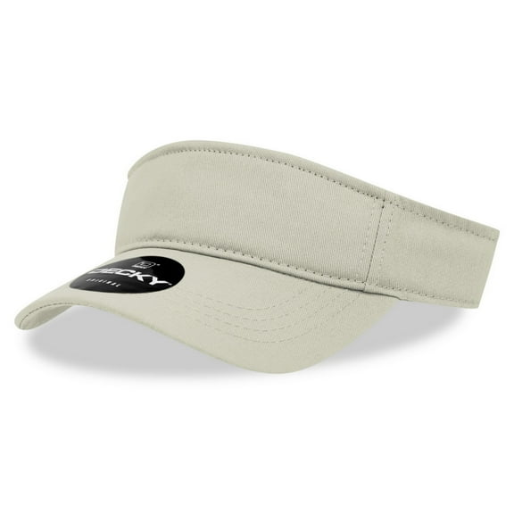 Decky 3001 Cotton Visor Hat-Stone